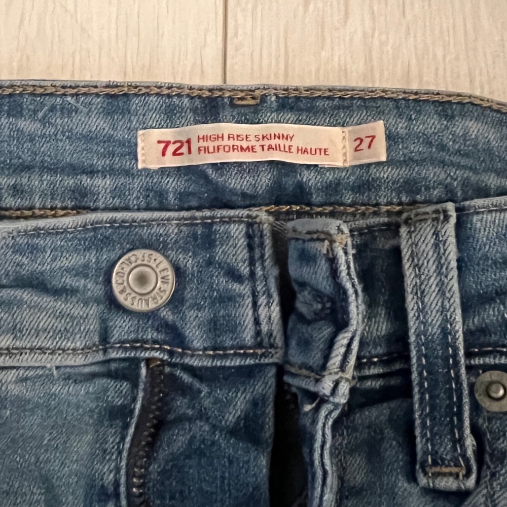 Levi's Light Blue High Rise Skinny Women’s Jeans